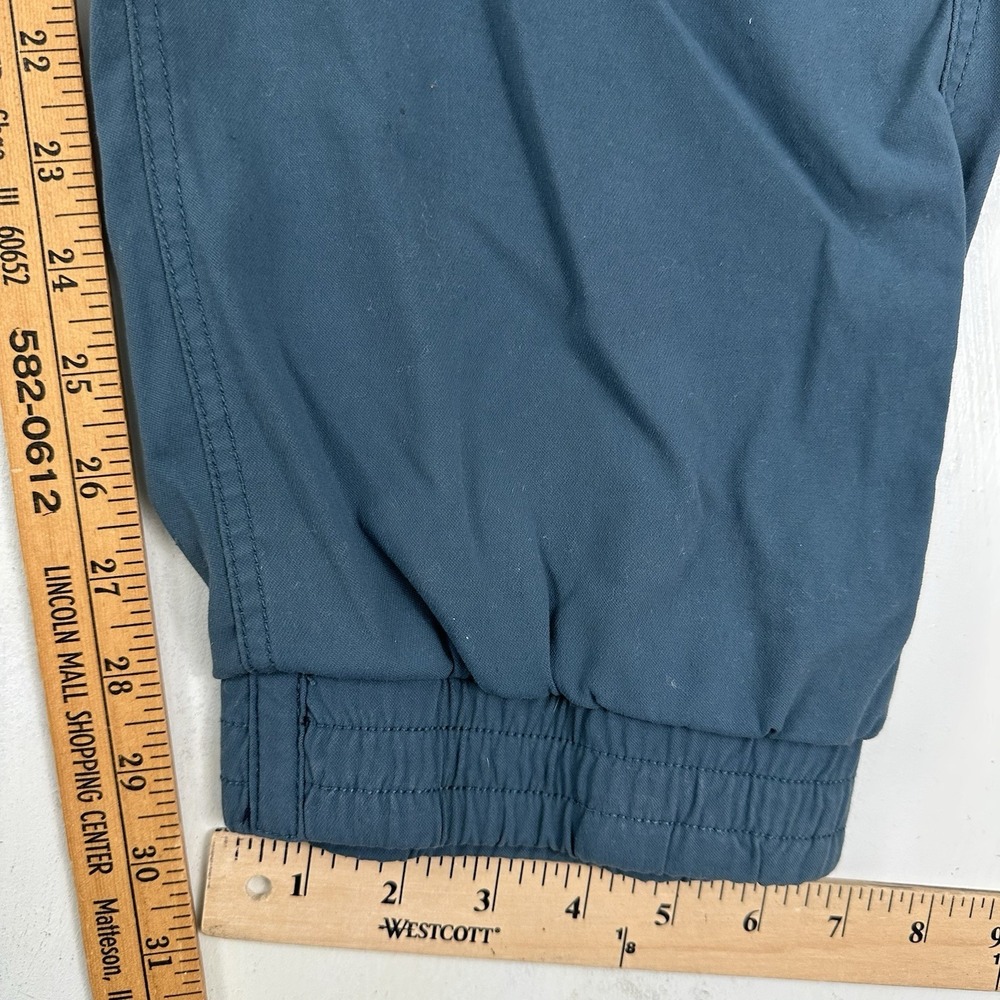 Prana Zogger Cargo Pants Men 40x30 Blue Teal Joggers Belted Nylon Stretch Hiking - Picture 6 of 14